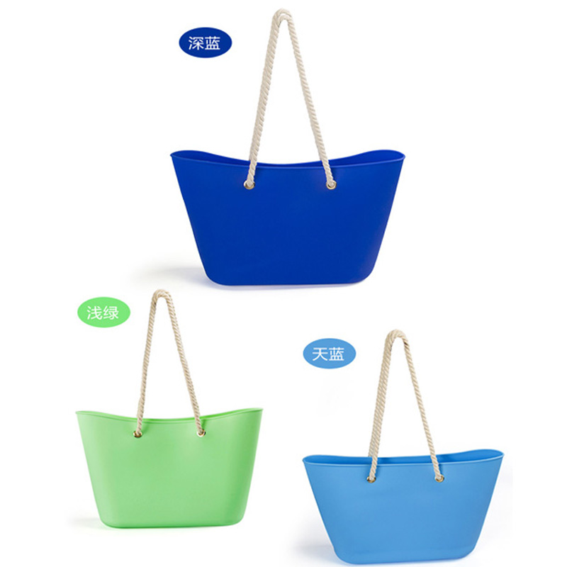 硅膠手提包，硅膠沙灘包廠家定制