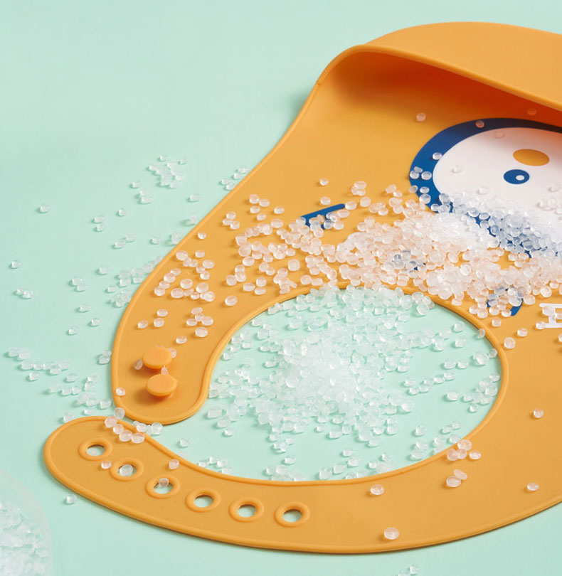 嬰兒硅膠立體圍兜